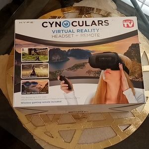 NEW Cynoculors virtual Realty Headset&Remote